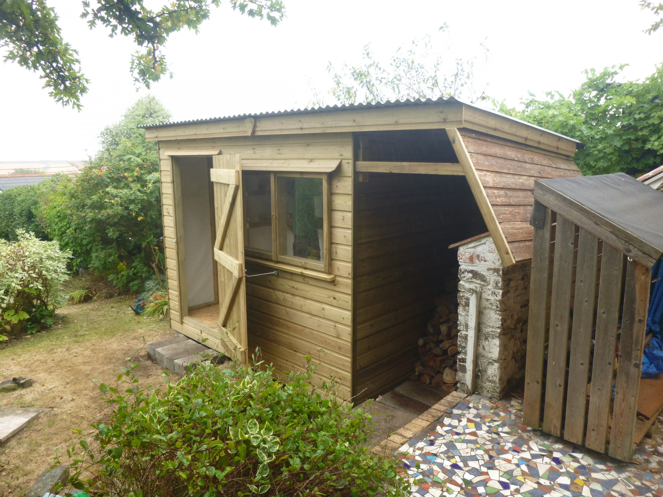 Bespoke Shed and log store