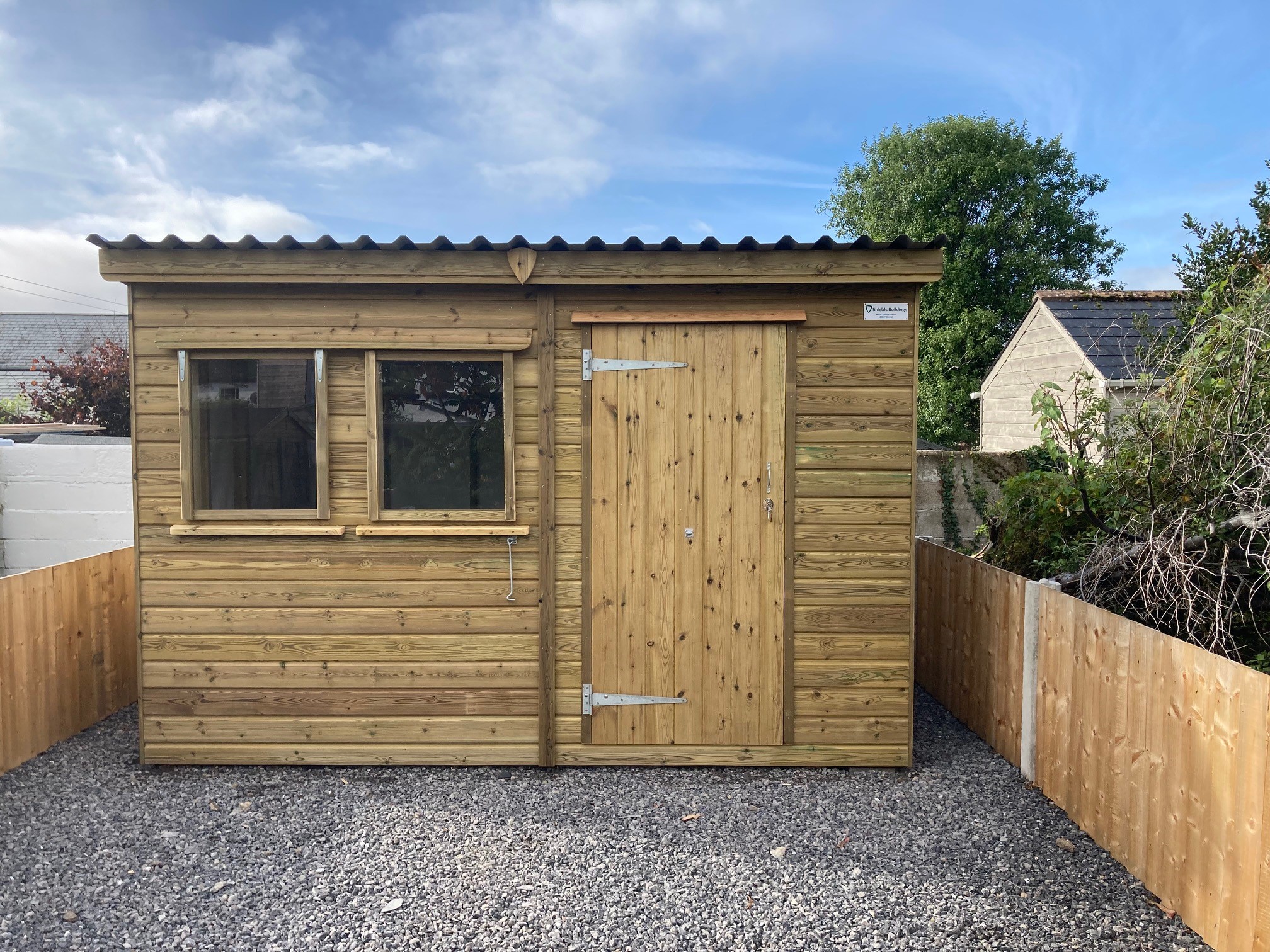 Timber shed